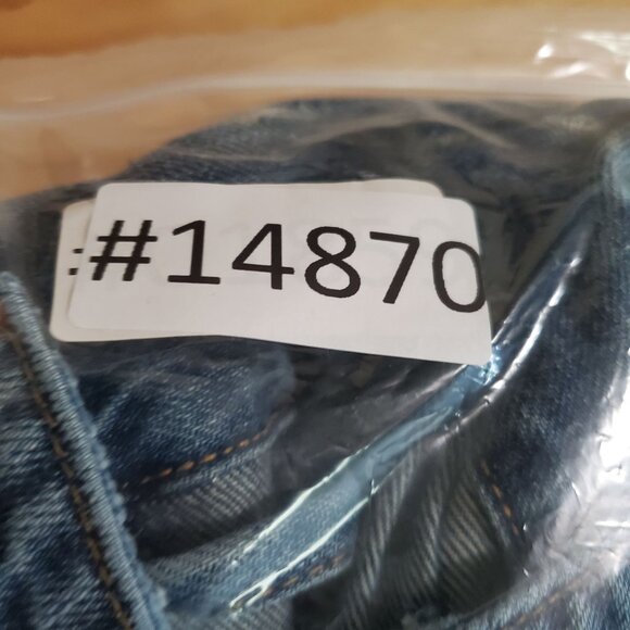 Gap Jacket Women XL Blue Classic Fit Button Front Denim Cropped - Picture 8 of 8